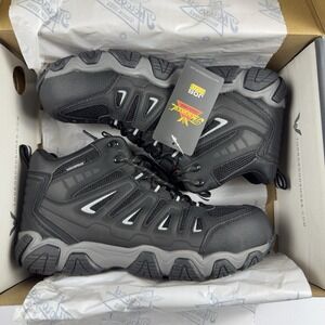 Thorogood Mens Composite Toe Waterproof Hiker Work Boot Black Size 11 Width Med‎